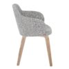 Boyne - Contemporary Dining / Chair (Set of 2) - Whitewashed / Dark Gray - Image 3