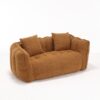 Soft Beanbag Chair With High Resilience Foam Core For Two People - Yellow - Image 24