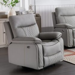 Comfort Reclining Chair - Gray