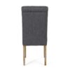 Contemporary Dining Chair (Set of 2) With Button Tufted Design - Charcoal - Image 10