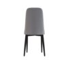 Modern (Set of 2) Dining Chairs With High Quality And Cushions Metal Legs - Gray - Image 11