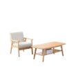 Bahamas - Coffee Table And Chair (Set of 2) - Beige - Image 2