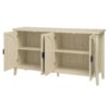 Rattan 4 Door Cabinet, Suitable For Bedroom - Natural - Image 13