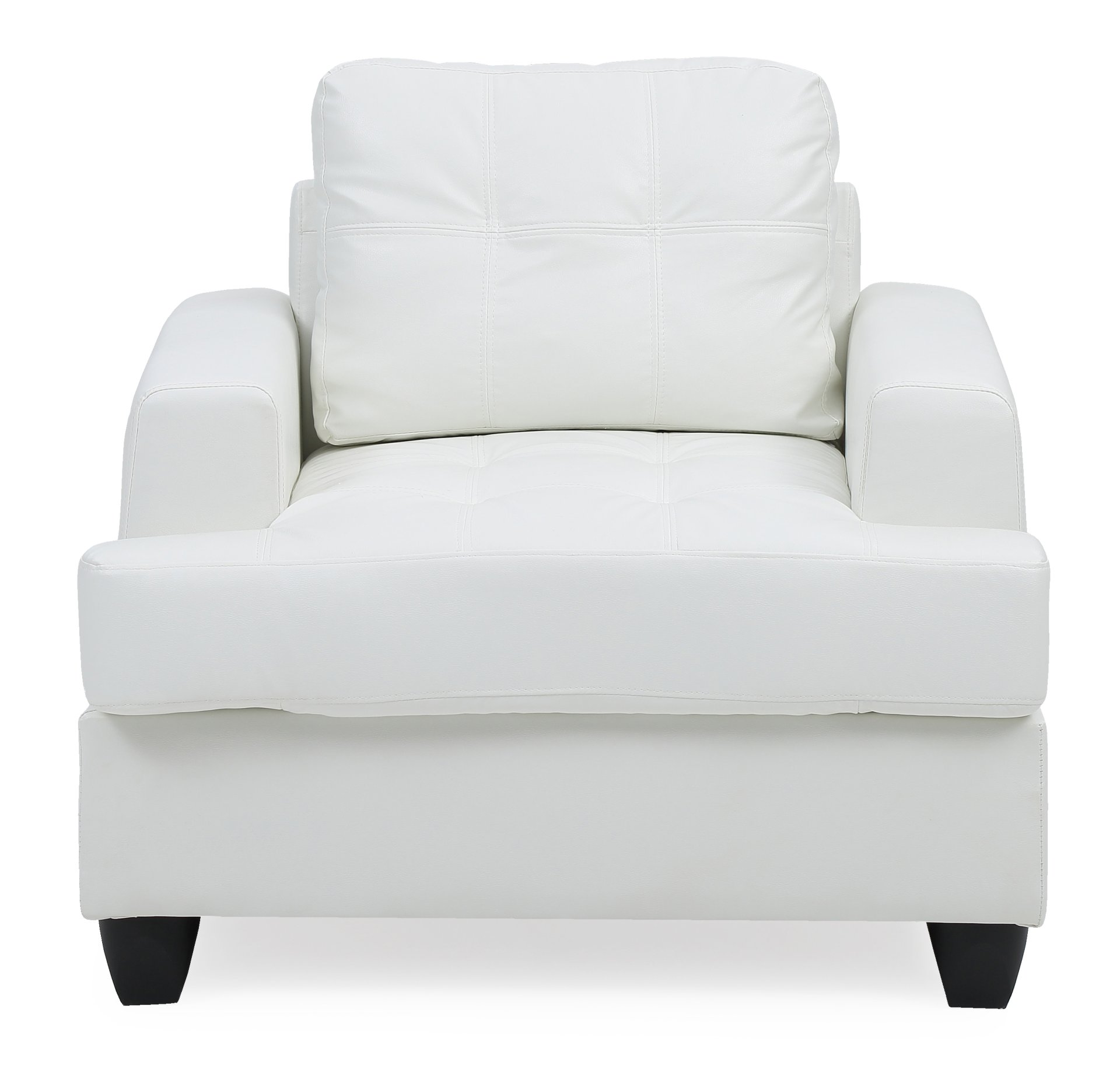 Charming Transitional Chair - White - Image 3