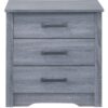 Contemporary Nightstand - Gray - Image 8