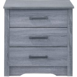 Contemporary Nightstand - Gray