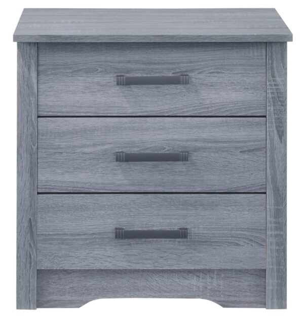 Contemporary Nightstand - Gray