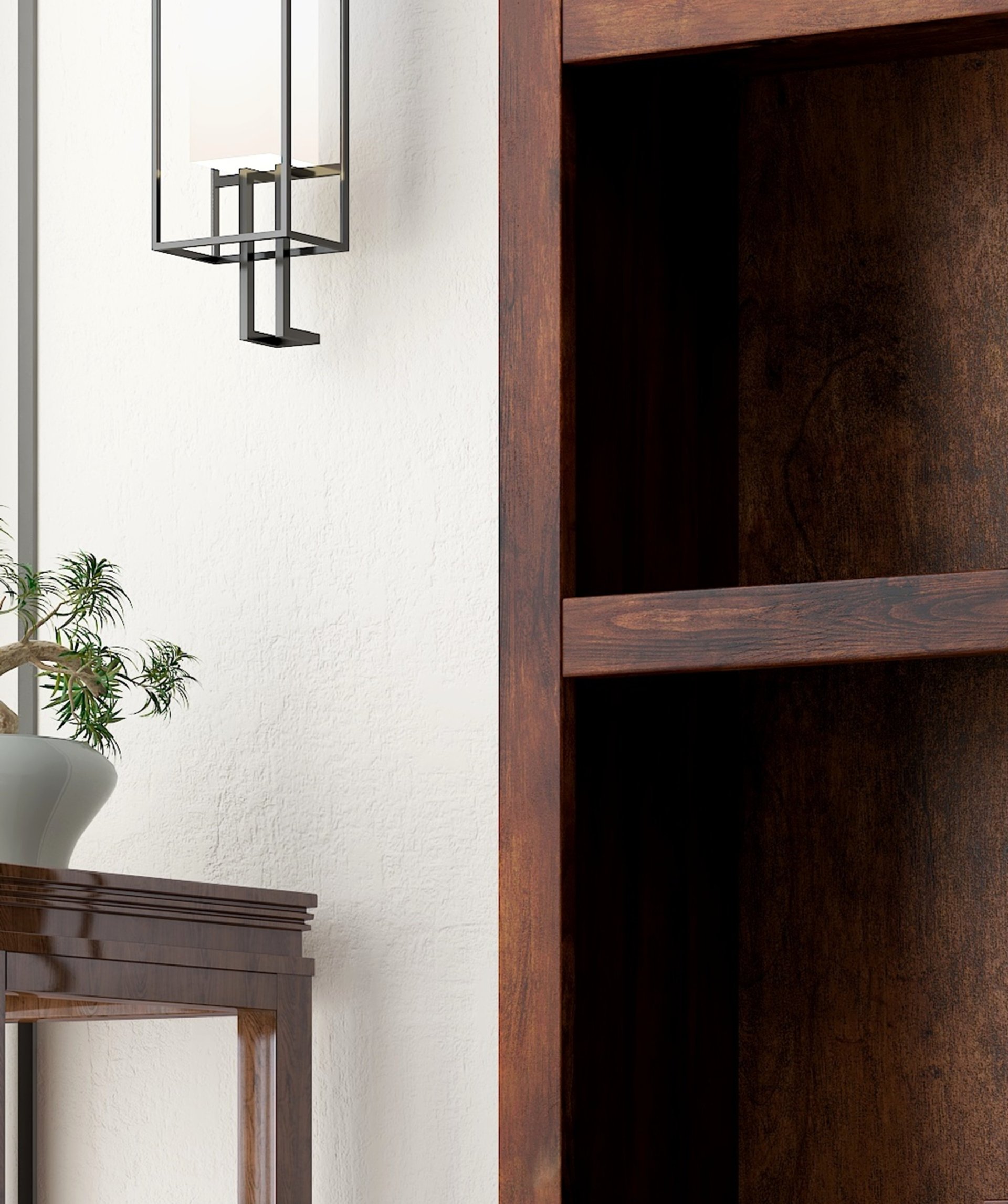 Sausalito - 49" High Bookcase - Whiskey - Image 4