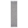 Guros - 2' X 8' Medallion Indoor / Outdoor Area Rug - White / Ivory - Image 8