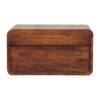 Avora - Wall Mounted Nightstand - Brown - Image 6