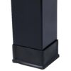 Elevated Mobile Raised Ergonomic Metal Planter Garden Bed With Wheels Powder Coated Steel - Black - Image 12