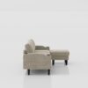 Convertible Combination Sofa, Sofa L Shaped, Sofa With Footstools With Storage Sofa For Living Room, Living Room 3 Seater Combination Sofa - Beige - Image 10