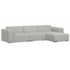 Rex - 2 Seater Sofa And Right Chaise - Gray - Image 2