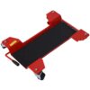 Metal Motorcycle Center Stand Move Dolly For Easy Bike Moving - Red - Image 10