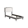Deb - Twin Bed - Light Gray / White - Image 4