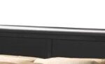 Louis Philippe III - Eastern King Bed - Black - Image 5