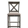 Martha II - 7 Pieces Counter Height Dining Room Set - Gray - Image 9
