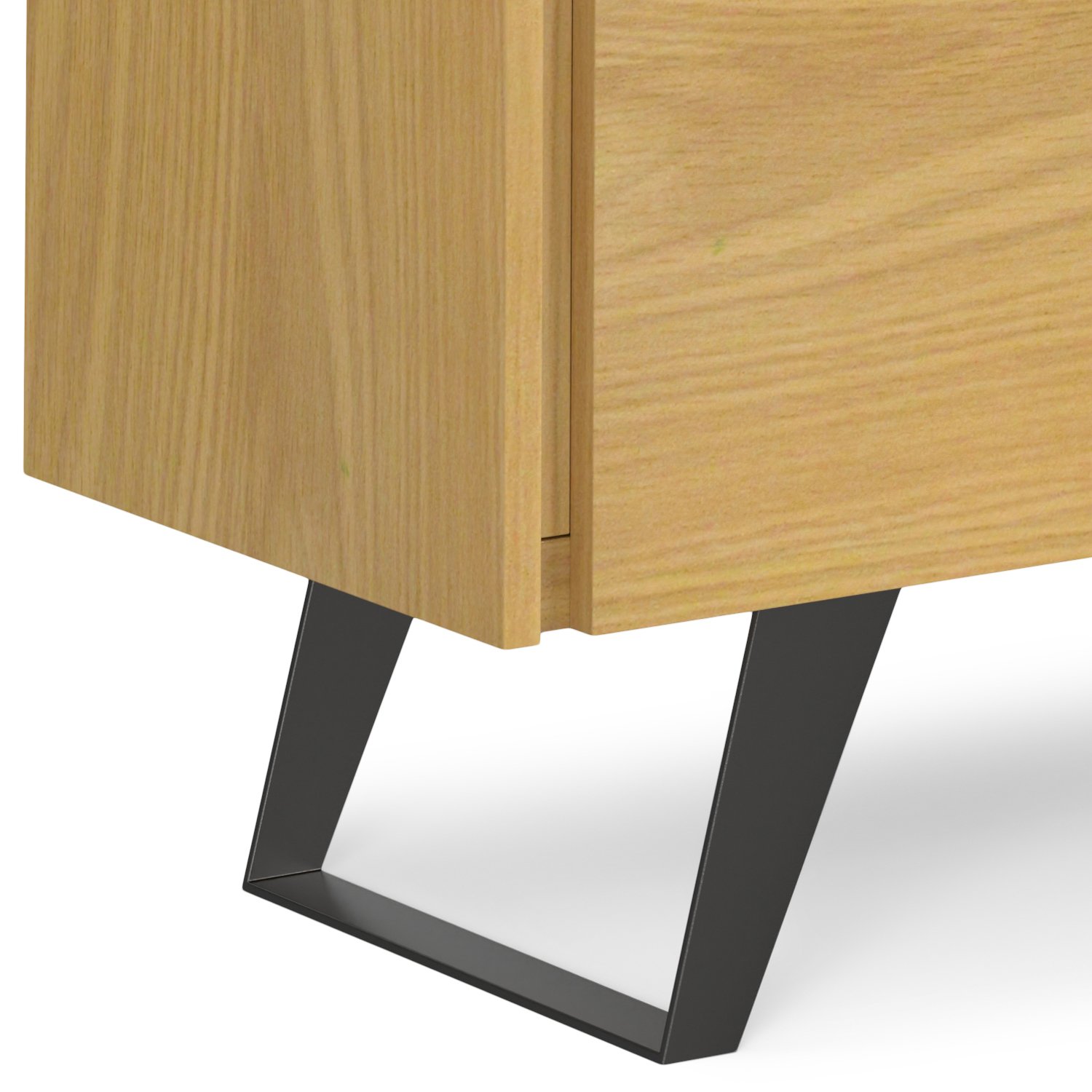 Lowry - Medium Storage Cabinet - Oak Veneer - Image 7