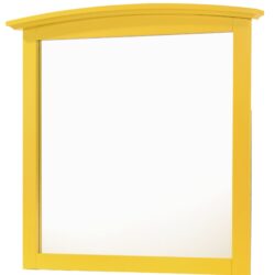 Elegant Wall Mirror - Yellow