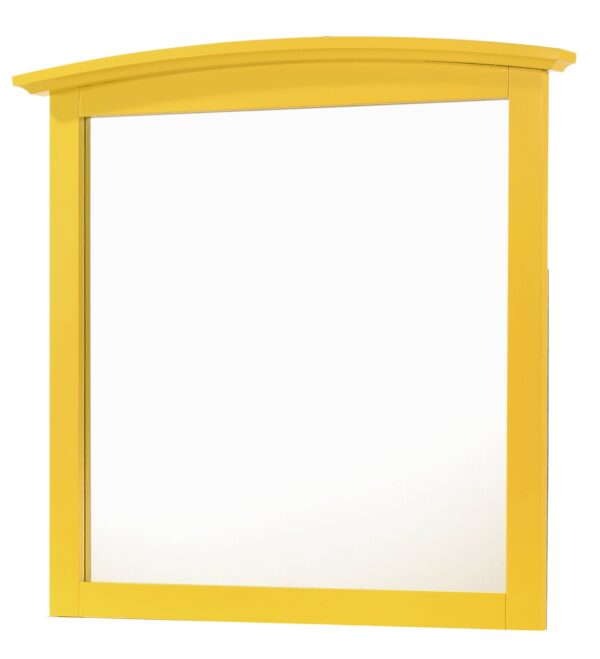 Elegant Wall Mirror - Yellow