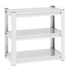 Stylish Metal Aquarium Stand For 20 - 30 Gallon Tanks, 3 Tier Adjustable Shelf - White - Image 8