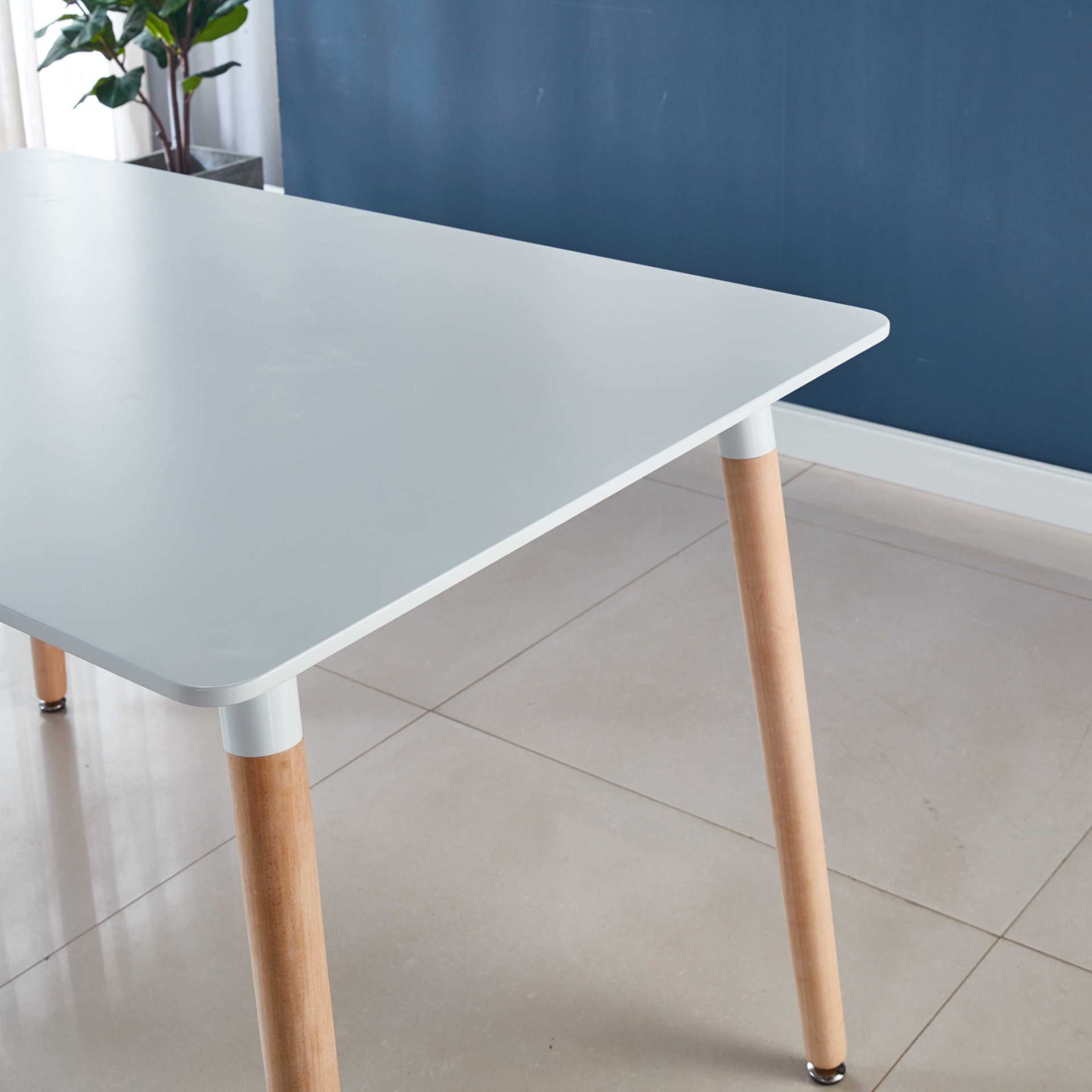 Table, Dining Table, Office Table, Coffee Table - White - Image 5