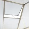 Polycarbonate Greenhouse, Heavy Duty Outdoor Aluminum Walk-In Green House Kit With Rain Gutter, Vent And Door For Backyard Garden - Aluminium - Image 14