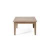 Outdoor Coffee Table With Slat Panel Top - Light Brown - Image 6
