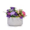 2 Pieces Flowerpot, Planter For Patio, Garden Or Windowsills - Milk White - Image 6