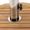 Ralph - Round Umbrella Base - Teak - Image 11