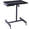 Adjustable Tear Down Work Table With Drawer For Garages, Repair Shops, And Diy, Portable, (4) 2.5" Swivel Casters, 220 Pound Capacity, Rubber Corners, Heavy Duty Steel - Black - Image 9