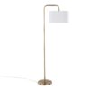 Puck - Contemporary Floor Lamp - Gold / White - Image 3