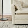 Modular Ottoman - Style Deep Seat Chenille Sofa With Cushions - Off White - Image 6
