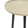 Tanner - Metal Side Table - Gold - Image 3