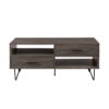 Modern Hairpin Leg Coffee Table - Slate Gray - Image 3