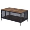 Winam - Coffee Table - Antique Oak / Black - Image 2