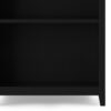 Acadian - 5 Shelf Bookcase - Black - Image 9