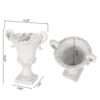 Roman Style Garden Urn Planter - Antique White - Image 3