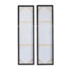 Elongated Modern Abstract Oil Paintings, Wall Art For Living Room Dining Room Bedroom Office Entryway (Set of 2) - Multicolor - Image 9