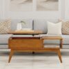 Draper - Lift Top Coffee Table - Teak - Image 13