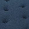 Madrid - Tufted Ottoman Footrest And Coffee Table Stand - Navy Blue - Image 9