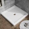 Anti Slip Double Threshold Shower Base - White - Image 6