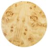 Nebula - Round Pillar Leg Coffee Table - Warm Natural Brown Burl - Image 4