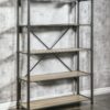 Itzel - Bookshelf - Gray / Oak - Image 7