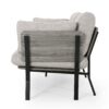 Mid Century Modern 3 Seater Sofa With Pillow Cushions - Light Gray - Image 7