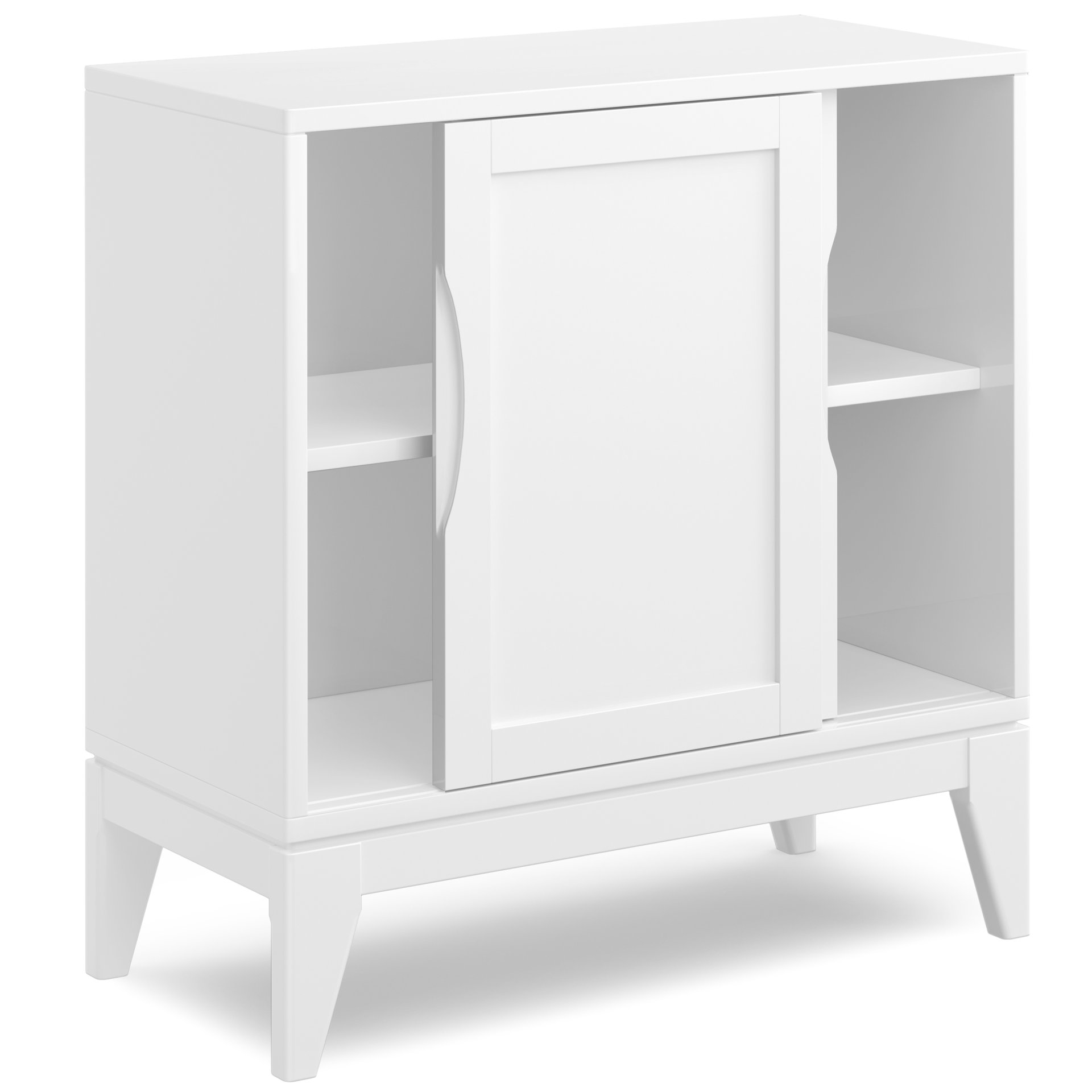 Harper - Low Storage Cabinet - White - Image 10