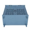 2 Door 2 Drawer Cabinet, American Furniture, Suitable For Bedroom, Living Room, Study - Blue - Image 20