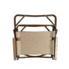 Comfy Foldable And Portable Chair With Armrests, Indoor And Outdoor (Set of 4) - Brown - Image 8