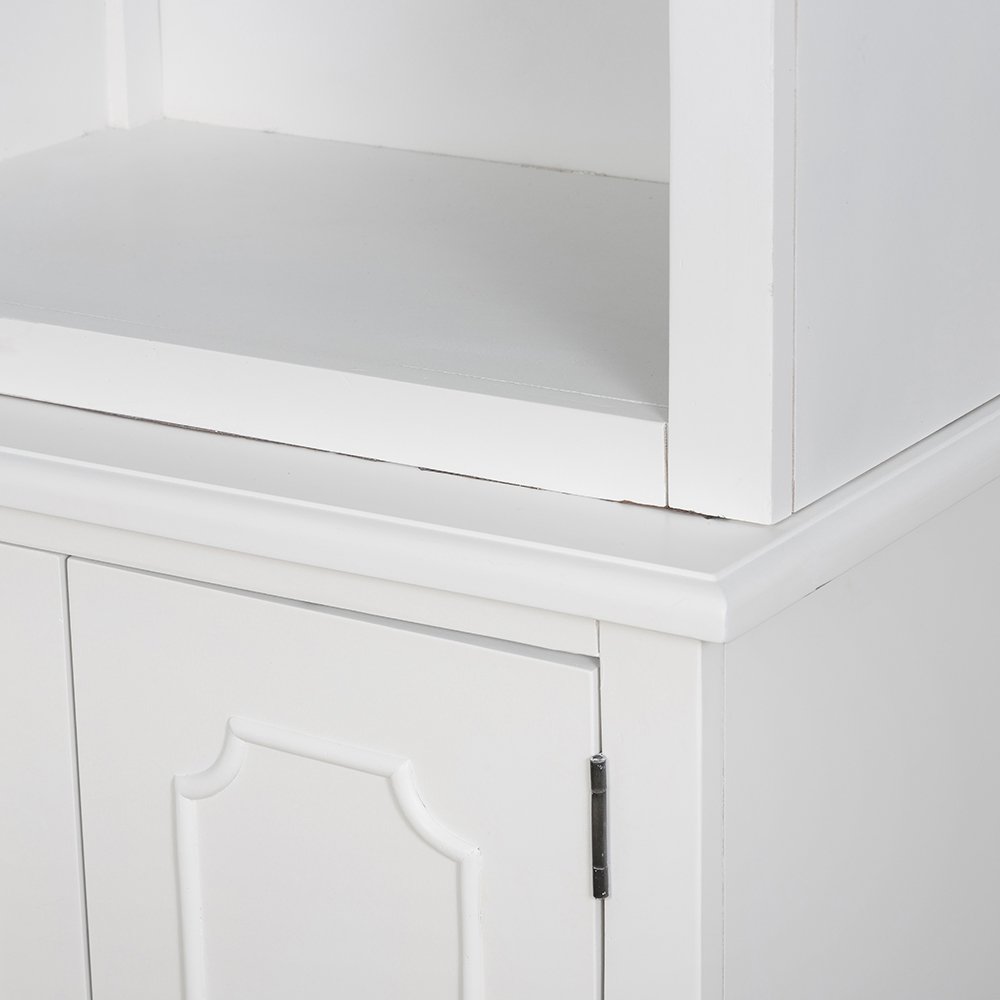 Solid Wood Cabinet - White - Image 11