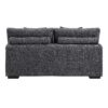 Chosen - Sectional Sofa With Toss Pillows With 2 Chaises With Ottoman - Gray - Image 8